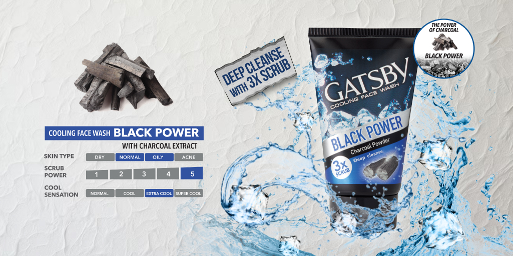 Cooling Face Wash Perfect Clean (Black Power)
