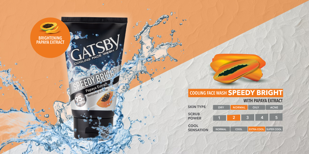 Cooling Face Wash Clear Whitening (Speedy Bright)